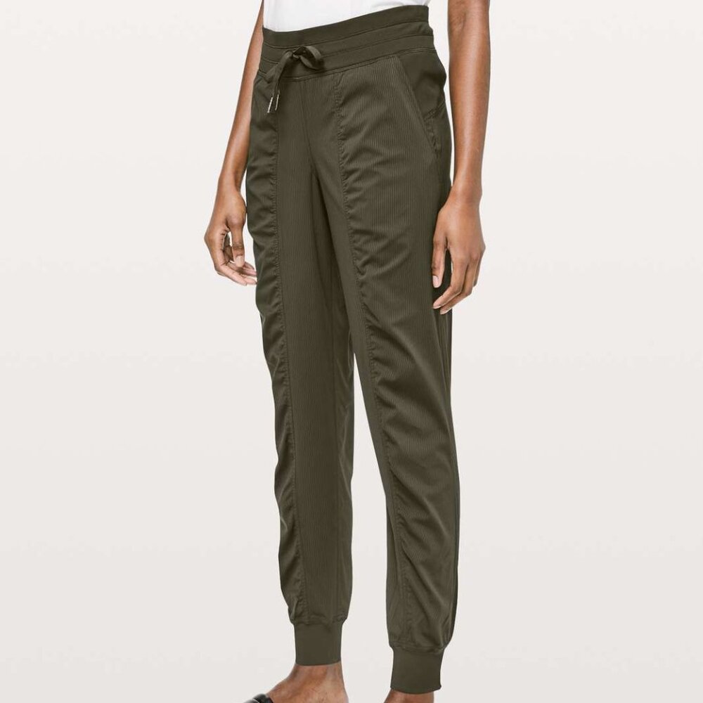 Lululemon Dark Olive Dance Pant Jogger, Size 2